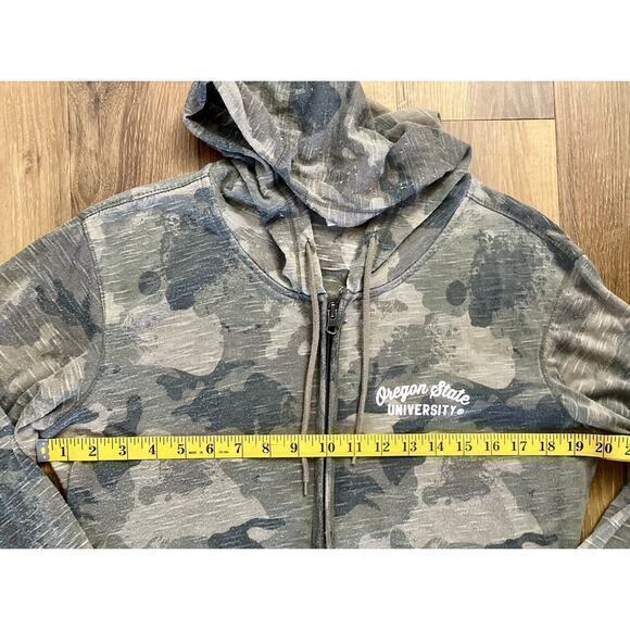 MV Sports Oregon State University Lightweight Camo Hoodie Women’s Size XL‎ NEW - Picture 3 of 8
